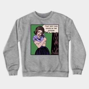Comic Woman - Smog in the Noggin Crewneck Sweatshirt